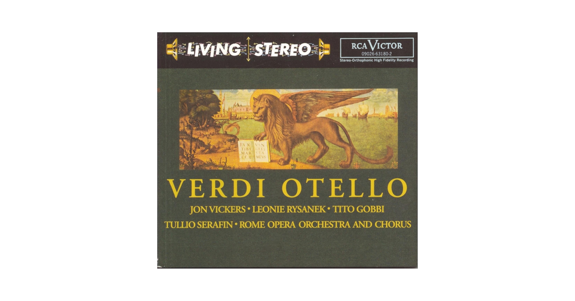Giuseppe Verdi, Tullio Serafin, Rome Opera Orchestra, Jon